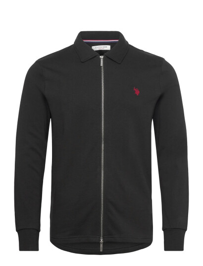 U.S. Polo Assn. Tobey Reg Zi Uspa M Sweat - Black - S U.S. Polo Assn. Tobey Reg Zi Uspa M Sweat - Black - S