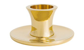 Hilke Collection Basso M Lysestake i Messing - Elegant Design
