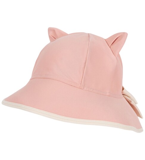 Konges Sløjd Kitty solhatt til barn Powder Pink