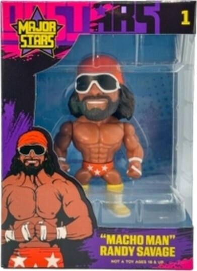 Major Stars Wrestling Macho Man Randy Savage 4 Figure Major Stars Wrestling Macho Man Randy Savage 4 Figure