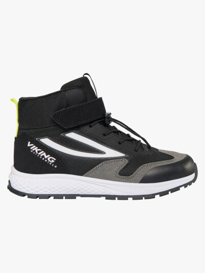 Viking Footwear Viking Juniors" Century Mid Waterproof 1V Speedlace Black/Lime 31