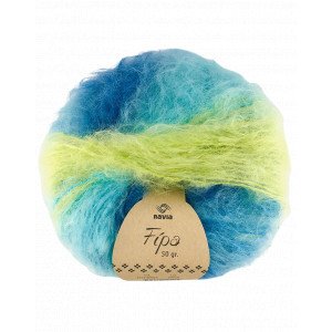 Navia Fipa Garn 1522 Blå/Grønn Navia Fipa Garn 1522 Blå/Grønn