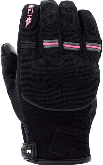 Richa Scope Damer Motorsykkel Hansker XL Svart Rosa