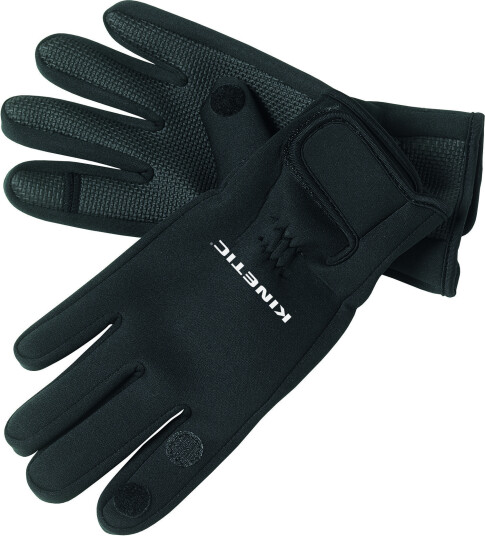 Kinetic Neoprene Full Finger Glove Black Kinetic Neoprene Full Finger Glove Black