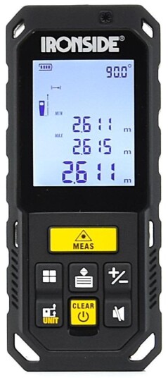 Ironside HEAVY DUTY 103496 Avstandsmåler 0.2 100 m Ironside HEAVY DUTY 103496 Avstandsmåler 0.2 100 m