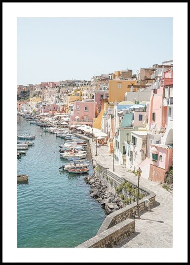 Procida Island Plakat Plakat / 40x50cm