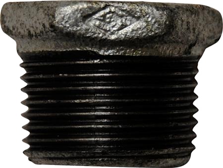 Nippelmuffe Galvaniseret 1/2 3/8