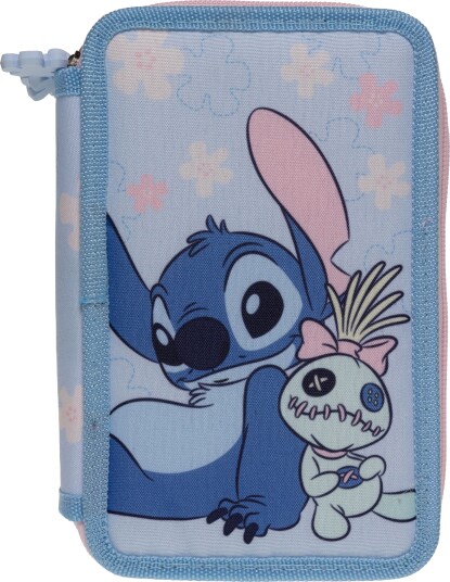 Disney Lilo &  Stitch Trippelpennal Lyseblå