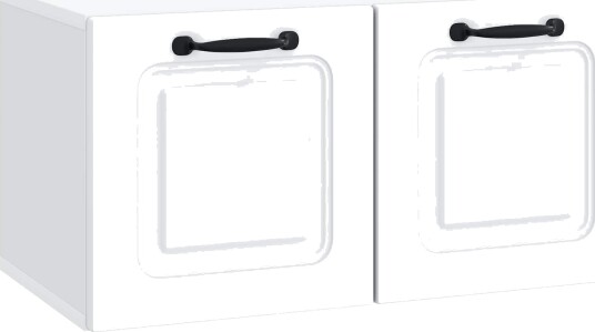 Vegghengt TV skap Hvit 59,5 x 31 x 30 cm Konstruert tre Vegghengt TV skap Hvit 59,5 x 31 x 30 cm Konstruert tre