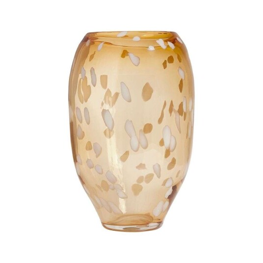 Jali Vase Stor Brun