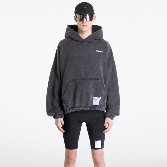 Sweatshirt Satisfy SoftCell Hoodie Aged Black S
