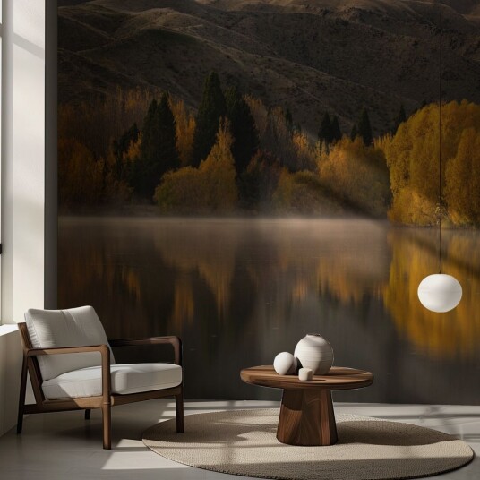 Tapet Høstsjåens Refleksjon Tapet Høstsjåens Refleksjon