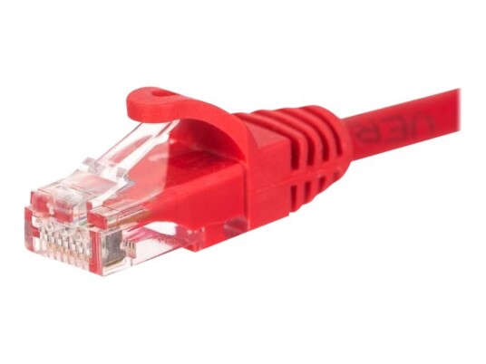 Netrack Koblingskabel Rj-45 Hann Til Rj-45 Hann 5 M Utp Cat 6 Formstøpt Uten Hindringer Rød