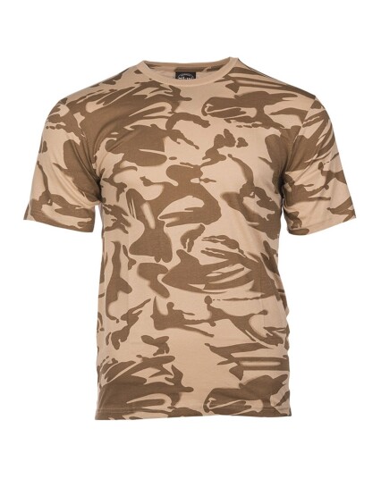 Mil Tec kamuflasje T skjorter Beige