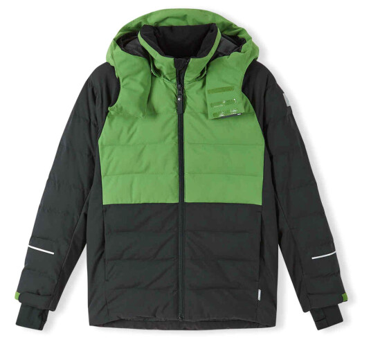 Reima Kids' Winter Jacket Kuosku Black 128 cm Reima Kids' Winter Jacket Kuosku Black 128 cm