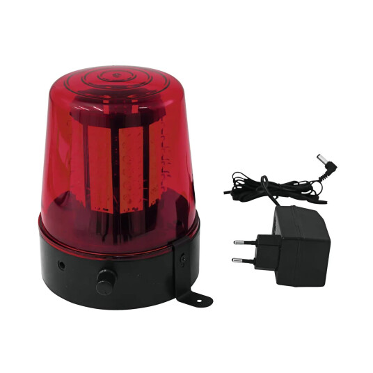 EuroLite Led Police Light 108 Leds Rød Classic