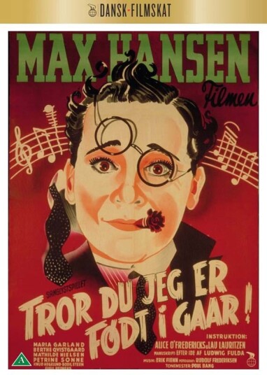 Tror Du Jeg Er Født I Gaar!(1941) DVD