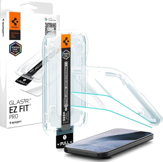 Spigen EZ Fit Pro Herdet Glass Skjermbeskytter 2-Pack for Google Pixel 11 Pro XL