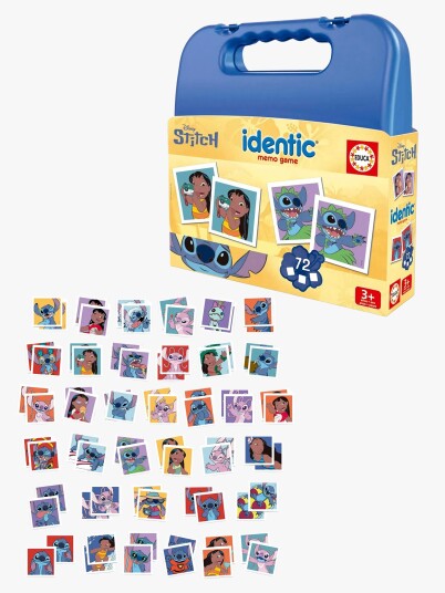 Educa Disney Stitch Memospill med Oppbevaringsveske