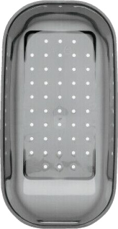 Blanco Skylleskål 159x309 mm, Sotfarget plast