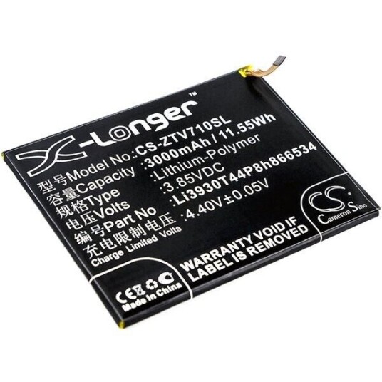 ZTE Blade V7 Max Dual SIM batteri (3000 mAh 3.85 V, Sort)
