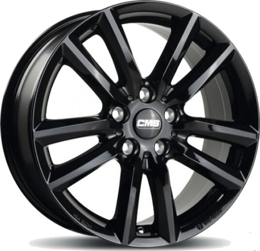 Cms C27 Complete Black Gloss 7x18 5x114.3 ET35 B60.1 Cms C27 Complete Black Gloss 7x18 5x114.3 ET35 B60.1