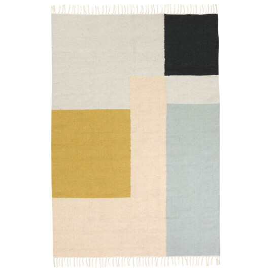 ferm LIVING Kelim teppe 160 x 250 cm Squares ferm LIVING Kelim teppe 160 x 250 cm Squares
