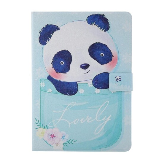 INCOVER iPad 10.2 (2021 / 2020 / 2019) / Air (2019) / Pro 10.5" (2017) Skinndeksel med Stativ - Lovely Panda