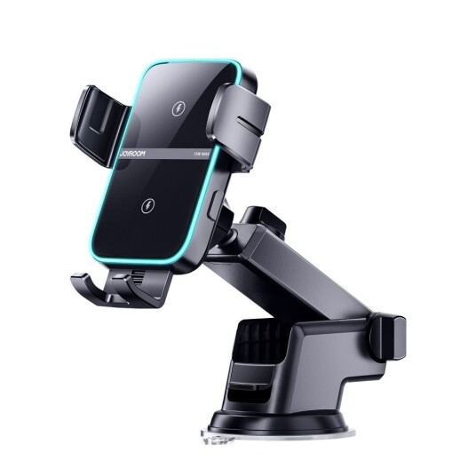 Joyroom JR-ZS246 Car Mount Bilholder 15W med Trådløs Lading - Svart