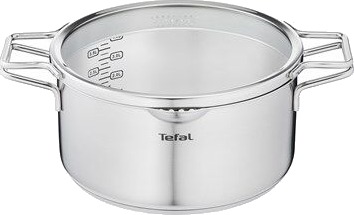 Tefal Nordica Gryta 5 L 22 cm med glaslock