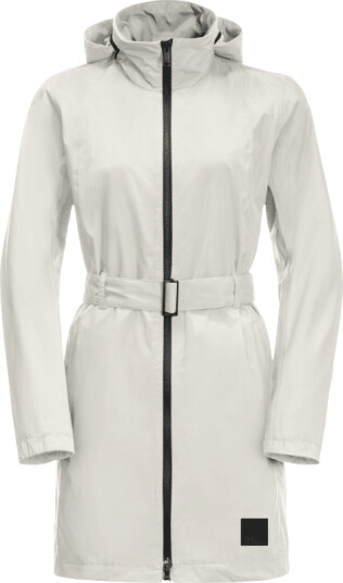 Jack Wolfskin Women's Norden Port Coat L Silver Cloud
