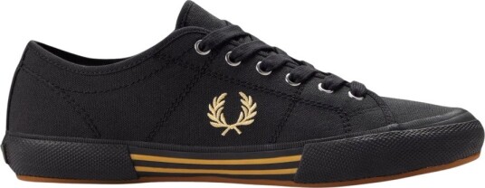 Fred Perry, Herre, Sko, Svart, 45 EU,