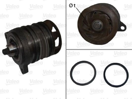 VALEO 506726 Vannpumpe