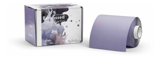 Embossed Aluminium FoiLavender 100m Embossed Aluminium FoiLavender 100m
