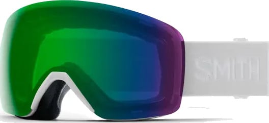 Smith Unisex Skyline White Vapor + ChromaPop Everyday Green Mirror Lens, WHITE VAPOR 2021, OneSize