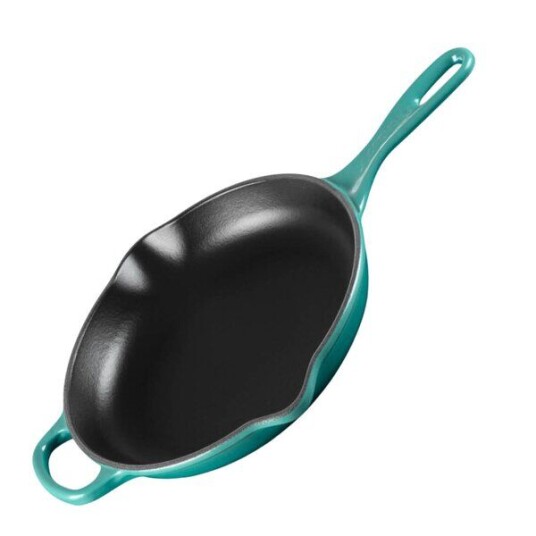 Le Creuset Signature stekepanne 23 cm Matte Bleu Riviera