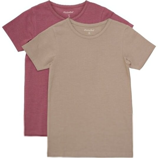Minymo Apple Butter Basic 33 T-Shirt 2-Pack 122