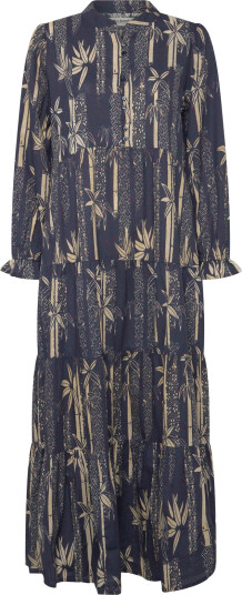 Lollys Laundry Evelynll Maxi Dress Ls - Navy - XXL Lollys Laundry Evelynll Maxi Dress Ls - Navy - XXL