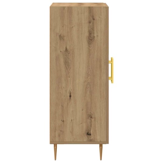 Skjenk artisan eik 69,5x34x90 cm konstruert tre 8721158444172