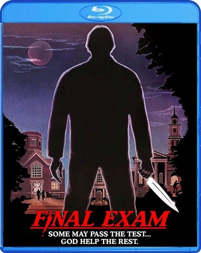 Final Exam Bluray Final Exam Bluray