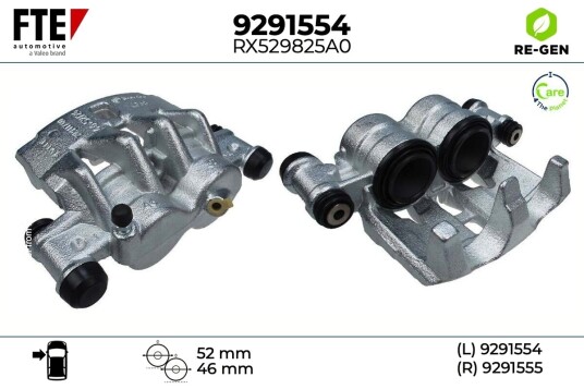 FTE 9291554 Bremsecaliper FTE 9291554 Bremsecaliper