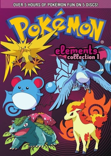 Pokemon Elements: Collection Part 1 DVD Pokemon Elements: Collection Part 1 DVD