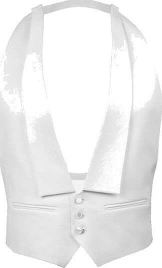 Stenströms Waistcoat White Stenströms Waistcoat White