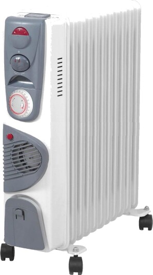 Volteno VO0275 Oljeradiator med timer 2400W 11 ribber Volteno VO0275 Oljeradiator med timer 2400W 11 ribber