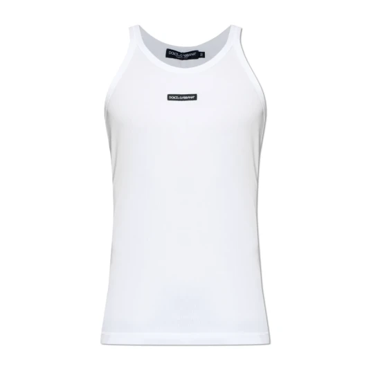 Dolce & Gabbana Herre Topper Hvit L, Dolce & Gabbana Herre Topper Hvit L,