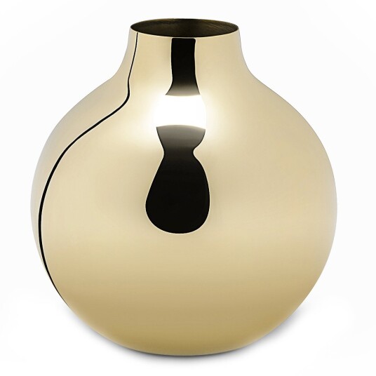 Skultuna  Boule vase mini polert messing