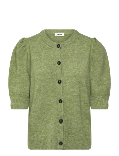 Soaked in Luxury Slamani Cardigan Ss   Green   XL