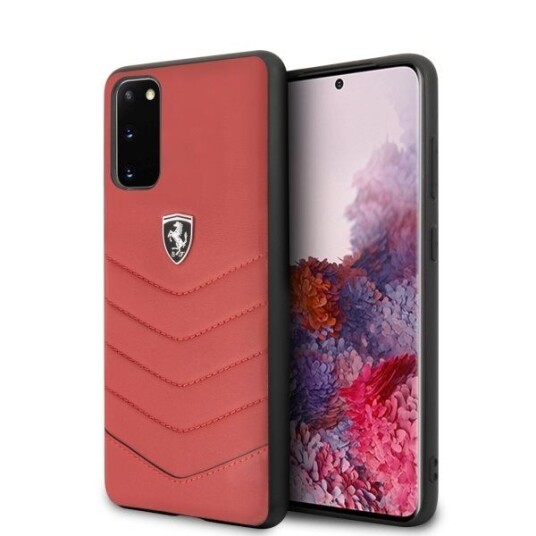 Veske Ferrari Hardcase Fehquhcs62re S20 G980 Rød/Rød Arv