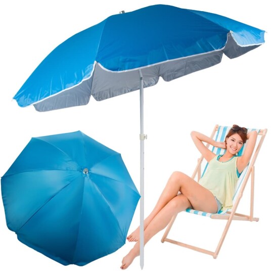 Stort Parasoll med UV Skydd 170cm