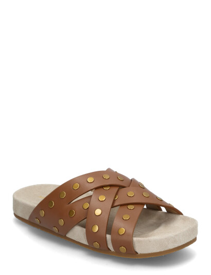 Michael Kors Irene Flat Sandal - Brown - 35